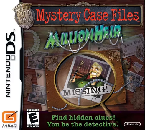 постер игры Mystery Case Files: MillionHeir