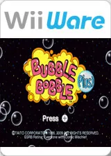 постер игры Bubble Bobble Plus!