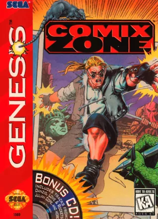 постер игры Comix Zone