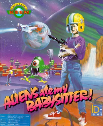 постер игры Commander Keen: Aliens Ate My Babysitter!