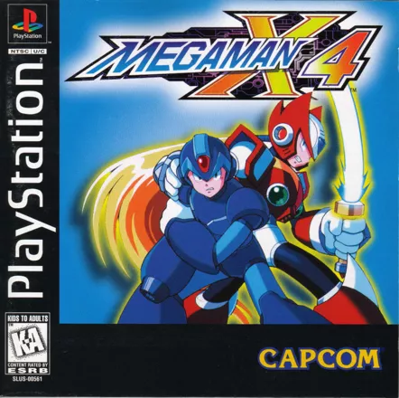 постер игры Mega Man X4