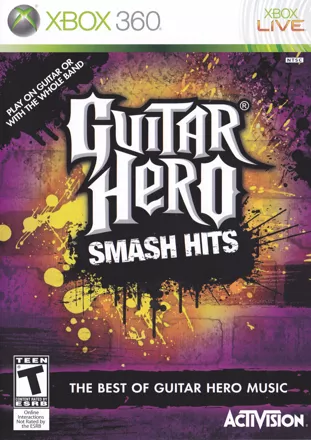 постер игры Guitar Hero Smash Hits