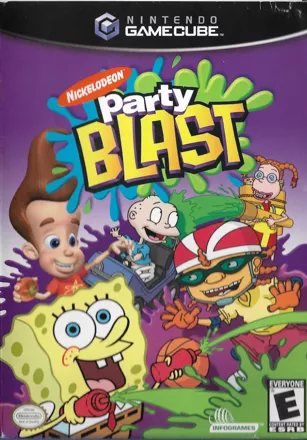 постер игры Nickelodeon Party Blast