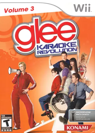 постер игры Karaoke Revolution: Glee - Volume 3