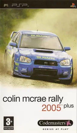 постер игры Colin McRae Rally 2005 Plus