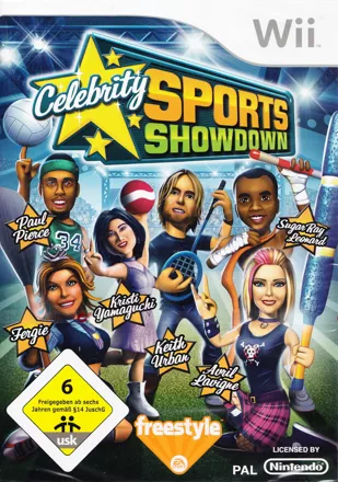 постер игры Celebrity Sports Showdown