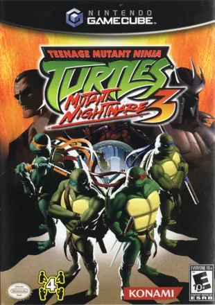постер игры Teenage Mutant Ninja Turtles 3: Mutant Nightmare