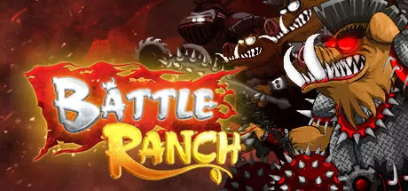 постер игры Battle Ranch: Pigs vs Plants