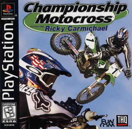 постер игры Championship Motocross Featuring Ricky Carmichael