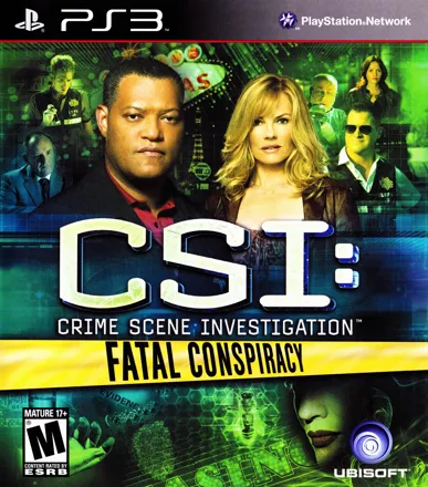 постер игры CSI: Crime Scene Investigation - Fatal Conspiracy 