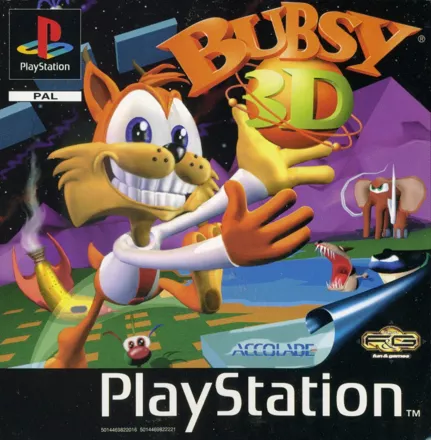 постер игры Bubsy 3D