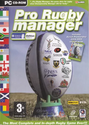 постер игры Pro Rugby Manager