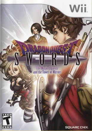 постер игры Dragon Quest Swords: The Masked Queen and the Tower of Mirrors