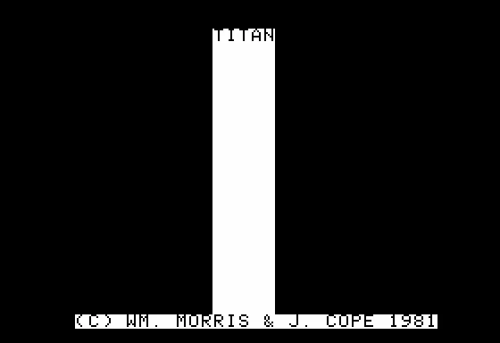 постер игры Titan