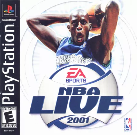 постер игры NBA Live 2001