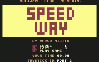 постер игры Speedway