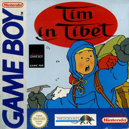 постер игры Tintin in Tibet