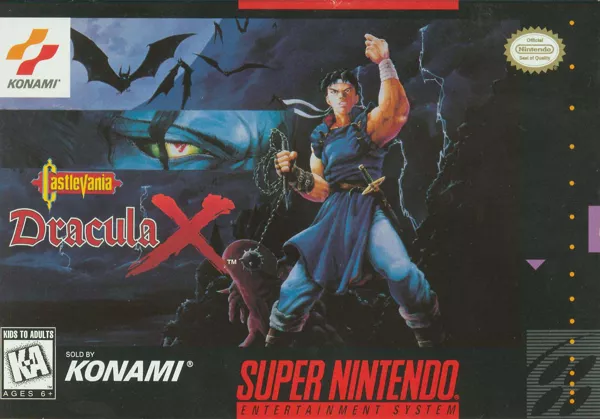 постер игры Castlevania: Dracula X