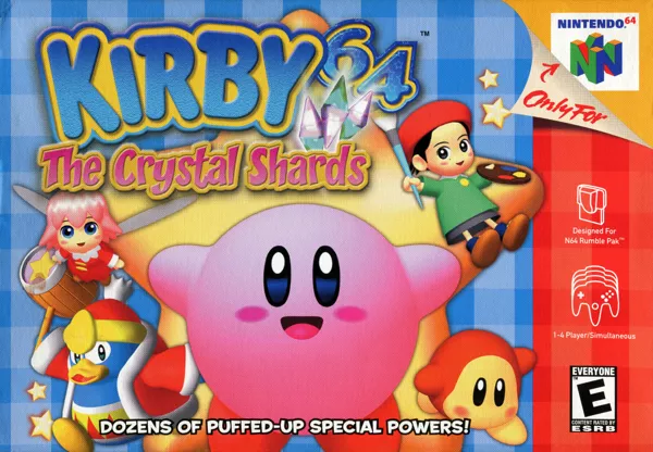 постер игры Kirby 64: The Crystal Shards