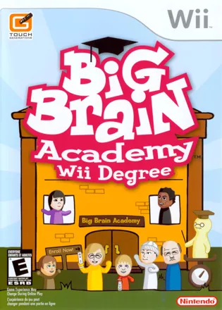 постер игры Big Brain Academy: Wii Degree