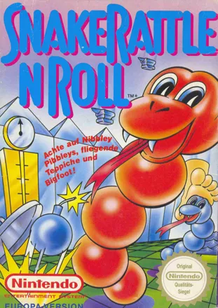постер игры Snake Rattle N Roll