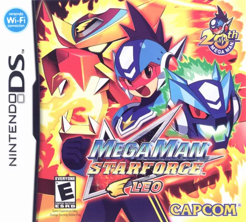 постер игры Mega Man Star Force: Leo