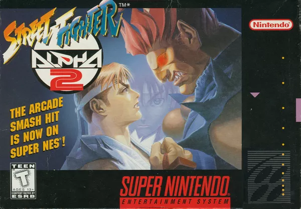постер игры Street Fighter Alpha 2