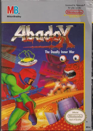 постер игры Abadox: The Deadly Inner War