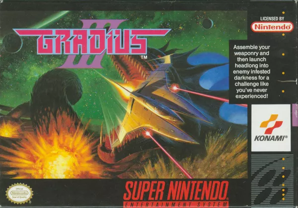 постер игры Gradius III