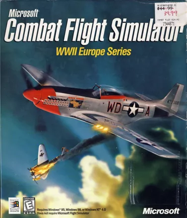 постер игры Microsoft Combat Flight Simulator: WWII Europe Series