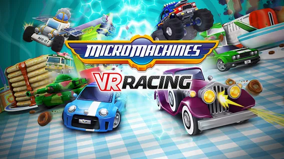 постер игры Micro Machines: VR Racing