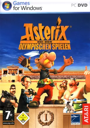 постер игры Asterix at the Olympic Games