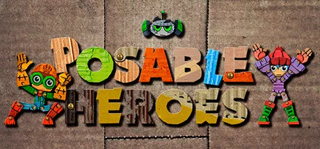постер игры Posable Heroes