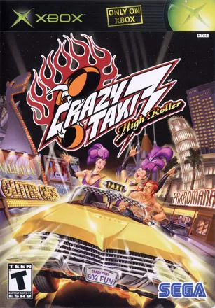 постер игры Crazy Taxi 3: High Roller