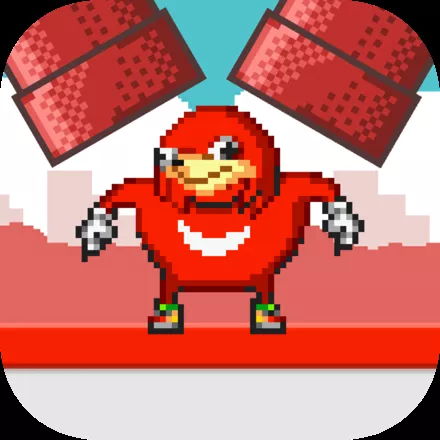 постер игры Flappy Uganda Knuckles