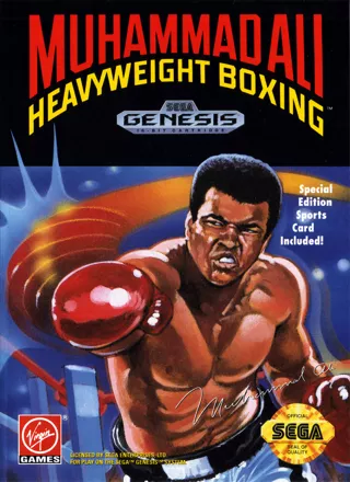 постер игры Muhammad Ali Heavyweight Boxing