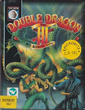 постер игры Double Dragon 3: The Rosetta Stone