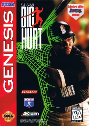 постер игры Frank Thomas Big Hurt Baseball