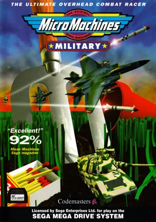 постер игры Micro Machines: Military