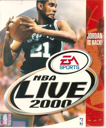 постер игры NBA Live 2000