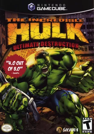 постер игры The Incredible Hulk: Ultimate Destruction