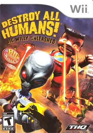 постер игры Destroy All Humans!: Big Willy Unleashed