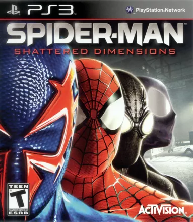 постер игры Spider-Man: Shattered Dimensions