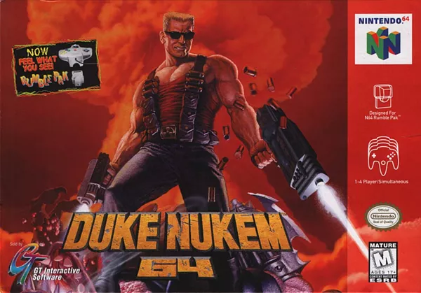 постер игры Duke Nukem 64
