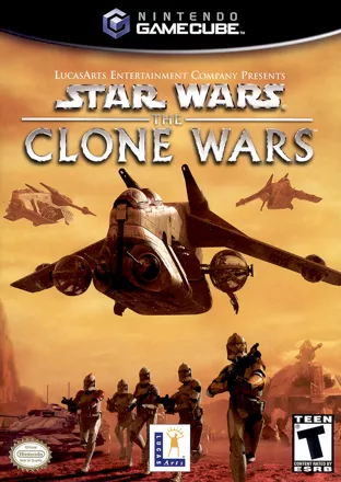постер игры Star Wars: The Clone Wars
