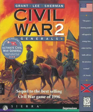 постер игры Grant - Lee - Sherman: Civil War 2: Generals