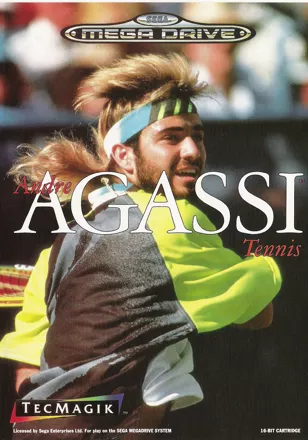 постер игры Andre Agassi Tennis