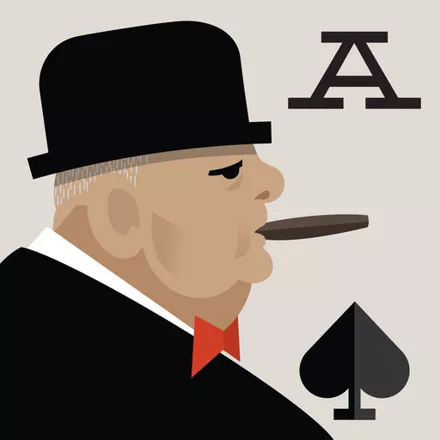 постер игры Churchill Solitaire