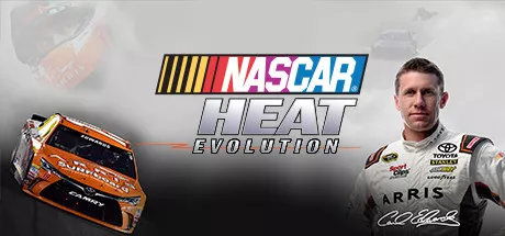 постер игры NASCAR Heat Evolution
