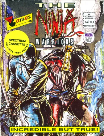 постер игры The Ninja Warriors